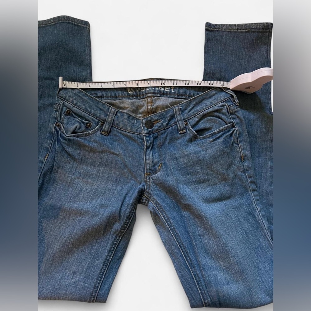 Vintage 90s Bullhead Lowrise Blue Women Jeans - Picture 7 of 7